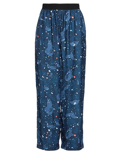 A BATHING APE Casual trouser Navy blue 100% Polyester