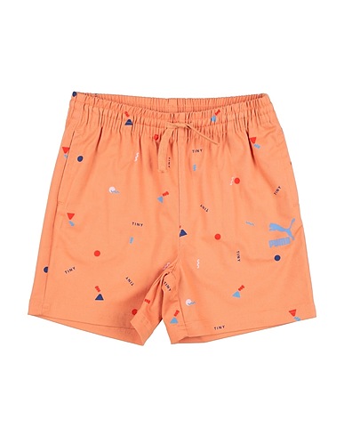 PUMA x TINY COTTONS Shorts & Bermuda Orange 80% Polyester, 20% Cotton