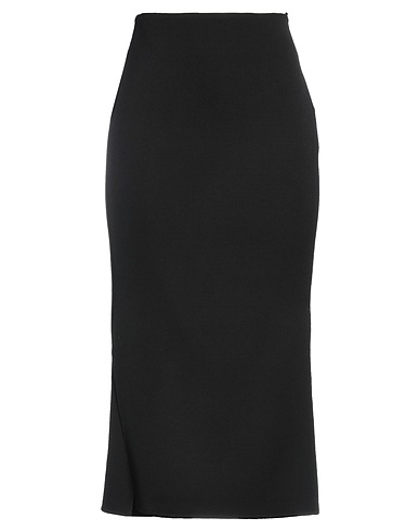 GIORGIO ARMANI Gonna midi Nero 98% Lana Vergine, 2% Elastan