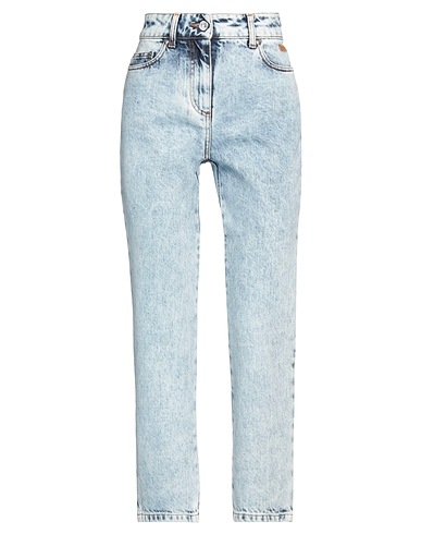 MSGM Denim trousers Blue 100% Cotton