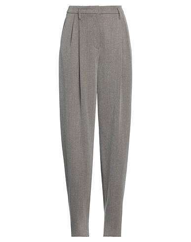 GIORGIO ARMANI Casual trouser Grey 100% Virgin Wool