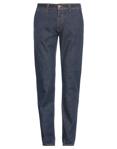 PRIMO EMPORIO Denim trousers Blue 99% Cotton, 1% Elastane