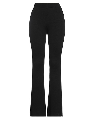 GESTUZ Casual trouser Black 51% Acetate, 49% Cotton