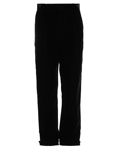 GIORGIO ARMANI Casual trouser Black 66% Viscose, 32% Cupro, 2% Elastane