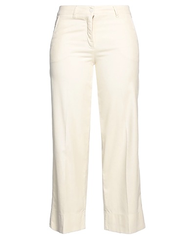 CAMBIO Casual pants Cream 64% Cotton, 35% Lyocell, 1% Elastane