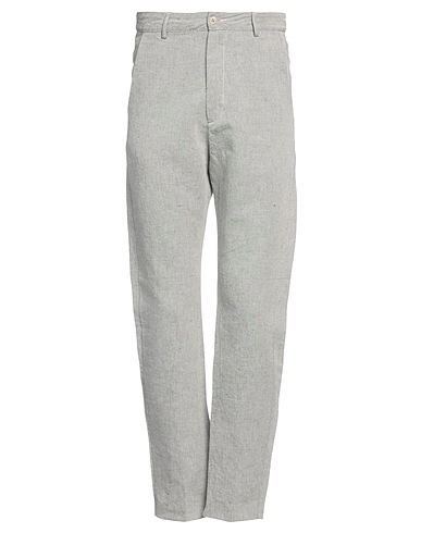 DAUB Casual trouser Grey 65% Cotton, 35% Linen