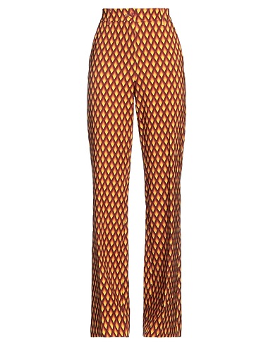 OLLA PARÉG Casual trouser Burgundy 97% Polyester, 3% Elastane