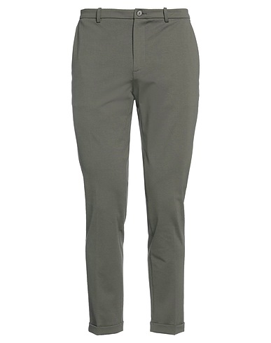 HōSIO Casual trouser Military green 59% Cotton, 34% Polyamide, 7% Elastane
