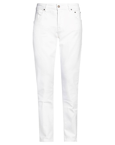 BRIAN DALES Jeans Weiß 99% Baumwolle, 1% Elastan