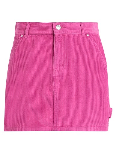 ONLY Mini skirt Magenta 100% Cotton
