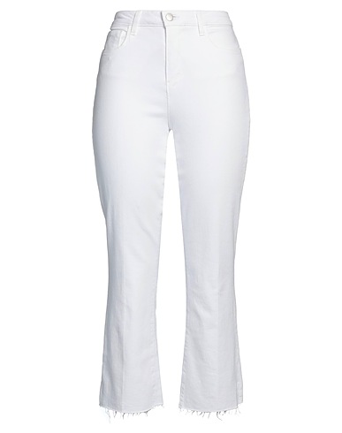 L'AGENCE Pantaloni jeans Bianco 93% Cotone, 6% Poliestere, 1% Elastan
