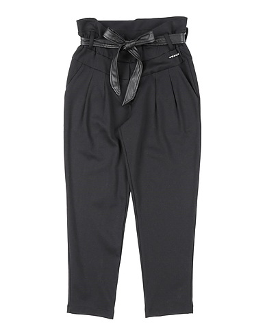 PINKO UP Casual trouser Black 69% Viscose, 23% Polyamide, 8% Elastane
