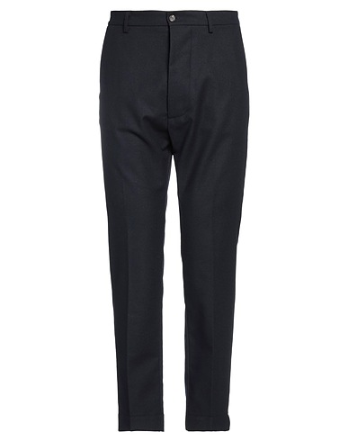 ..,BEAUCOUP Casual trouser Midnight blue 49% Cotton, 35% Wool, 13% Polyamide, 3% Other Fibres