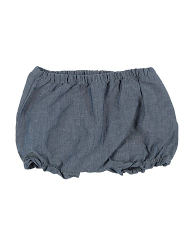 MONCLER Shorts & Bermuda Navy 51% Cotton, 49% Linen