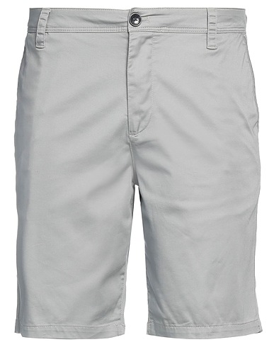 ARMANI EXCHANGE Shorts & Bermuda Light grey 60% Cotton, 38% Polyester, 2% Elastane