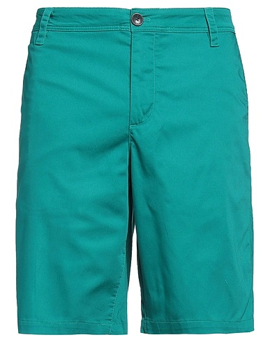 ARMANI EXCHANGE Shorts & Bermuda Verde 60% Cotone, 38% Poliestere, 2% Elastan