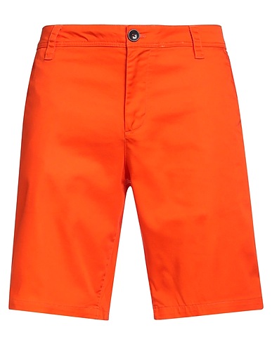 ARMANI EXCHANGE Shorts & Bermuda Arancione 60% Cotone, 38% Poliestere, 2% Elastan