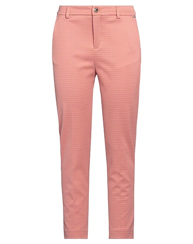 LIU •JO Casual trouser Salmon pink 57% Polyester, 36% Polyamide, 7% Elastane