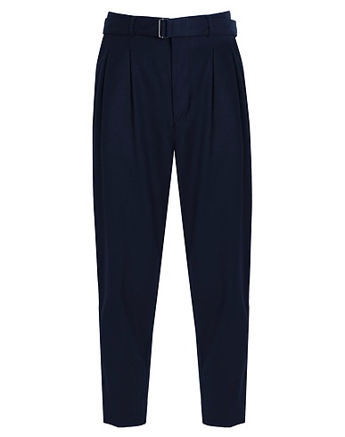 MICHAEL KORS MENS Casual trouser Midnight blue 96% Wool, 4% Elastane