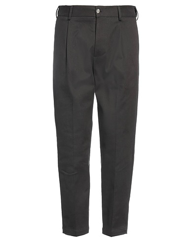 AS YOU ARE Casual trouser Black 97% Cotton, 3% Elastane