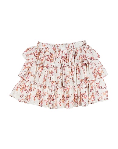 L:Ú L:Ú by MISS GRANT Skirt Ivory 99% Viscose, 1% Polyamide