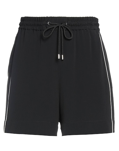 ICEBERG Shorts & Bermuda NERO 69% Acetate, 31% Silk, Polyester