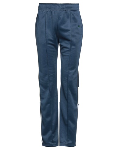 WALES BONNER Casual trouser Navy blue 55% Recycled polyester, 45% Polyester