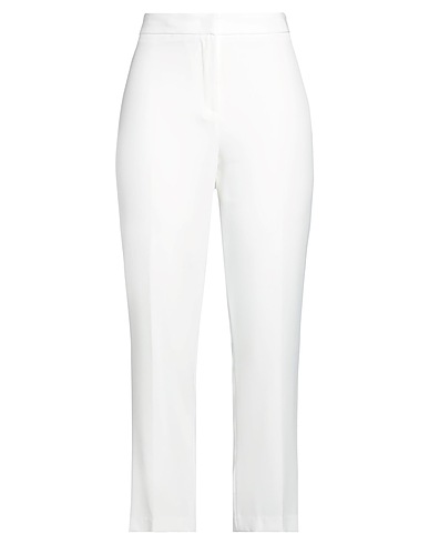 COMPAGNIA ITALIANA Casual trouser White 95% Polyester, 5% Elastane