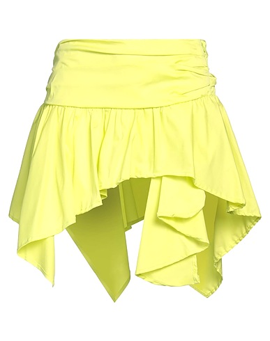 SHOPART Mini skirt Lime green 100% Cotton