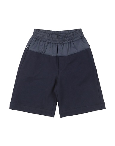 FENDI Shorts & Bermuda KIDS Navy blue 100% Cotton, Polyamide