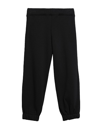MARIUCCIA Casual pants Black 65% Cotton, 35% Polyester