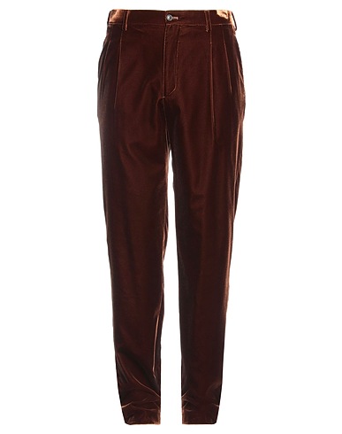 GIORGIO ARMANI Casual pants Brown 66% Viscose, 32% Cupro, 2% Elastane