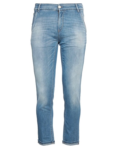 PT Torino Denim trousers Blue 92% Cotton, 6% Elastomultiester, 2% Elastane