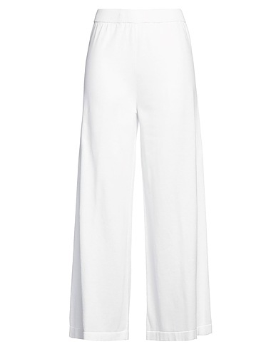 FABIANA FILIPPI Casual trouser White 100% Cotton