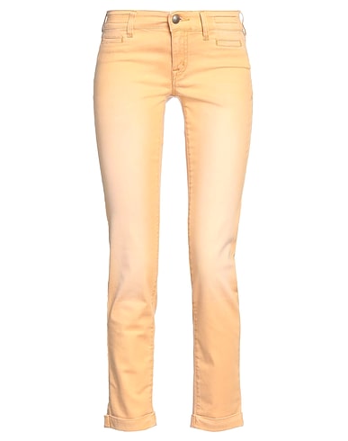 JACOB COHЁN Denim trousers Sand 58% Cotton, 20% Viscose, 20% Polyester, 2% Elastane