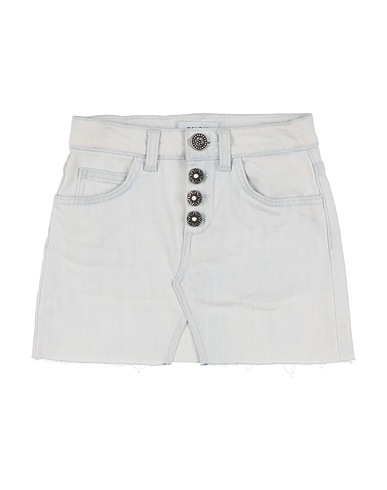 DONDUP Denim skirt Blue 89% Cotton, 11% Elastomultiester