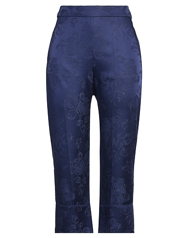 SEMICOUTURE Pantalone Blu 59% Viscosa, 41% Acetato