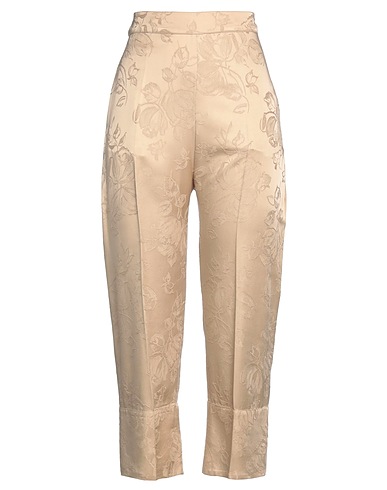 SEMICOUTURE Casual trouser Sand 59% Viscose, 41% Acetate