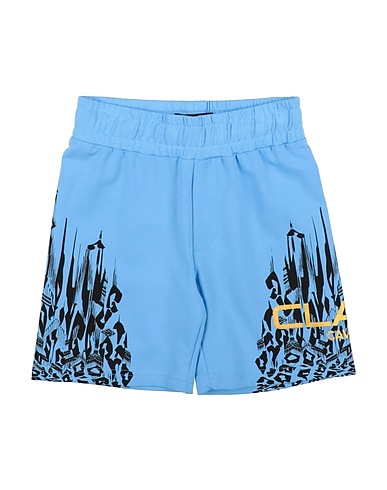 CAVALLI CLASS Pantalone felpa JUNIOR Celeste 95% Cotone, 5% Elastan