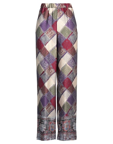 MANILA GRACE Casual pants Burgundy 100% Viscose