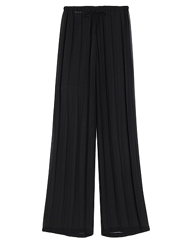 DRIES VAN NOTEN Casual trouser Black 100% Polyester