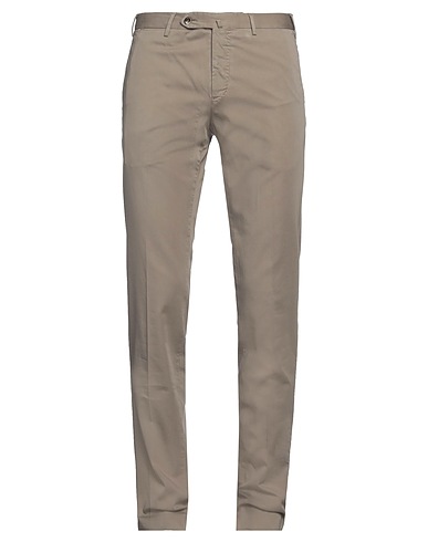 PT Torino Pantalone Khaki 94% Cotone, 5% Seta, 1% Elastan
