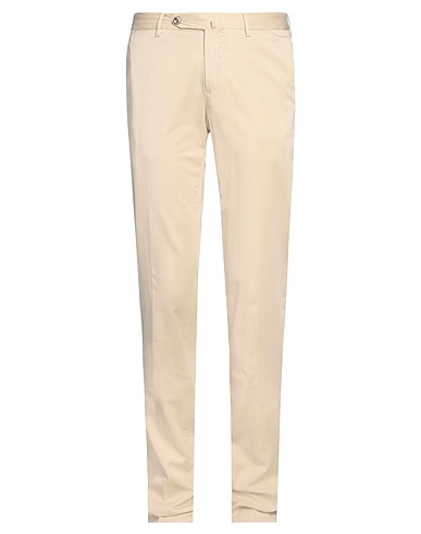 PT Torino Casual pants Beige 94% Cotton, 5% Silk, 1% Elastane
