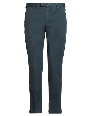 PT Torino Casual trouser Slate blue 98% Cotton, 2% Elastane
