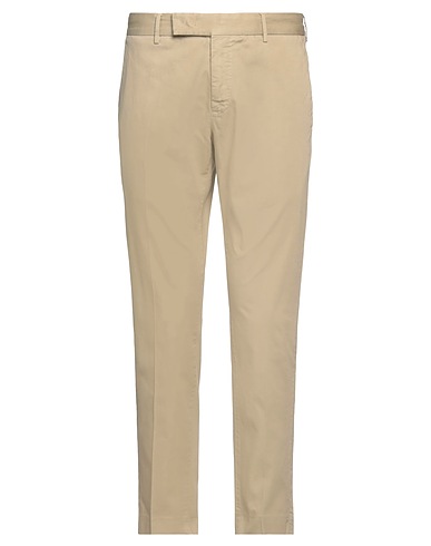 PT Torino Casual trouser Beige 75% Cotton, 23% Linen, 2% Elastane