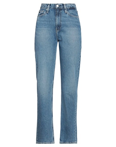 CALVIN KLEIN JEANS Denim trousers Blue 80% Cotton, 20% Other Fibres