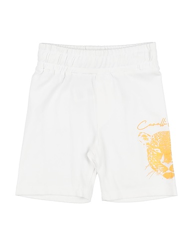 CAVALLI CLASS Shorts & Bermuda JUNIOR White 95% Cotton, 5% Elastane
