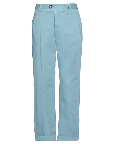 PT Torino Casual pants Sky blue 60% Cotton, 40% Linen