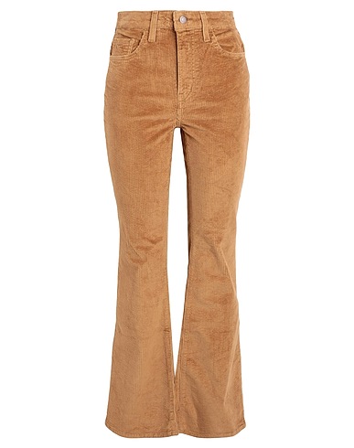 LEVI'S Casual trouser 726 HR FLARE NEUTRALS Camel 91% Cotton, 8% Elastomultiester, 1% Elastane