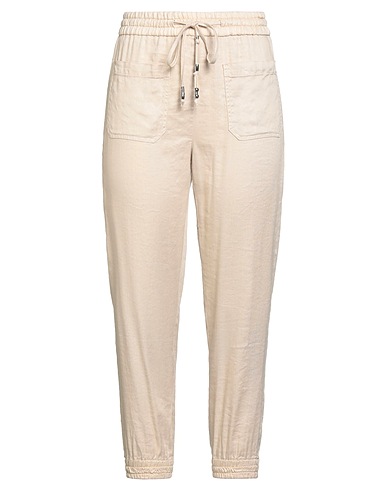 DONDUP Hosen Beige 57% Leinen, 41% Lyocell, 2% Elastan